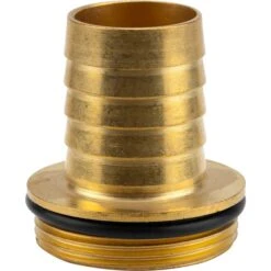 GARDENA Messing Schlauchverschraubung Mit Bund Und O-Ring, Schlauchstück (1-teilig)