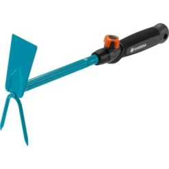 GARDENA Combisystem-Kleinhäckchen, 2 Zinken, Hacke (türkis, 5cm)